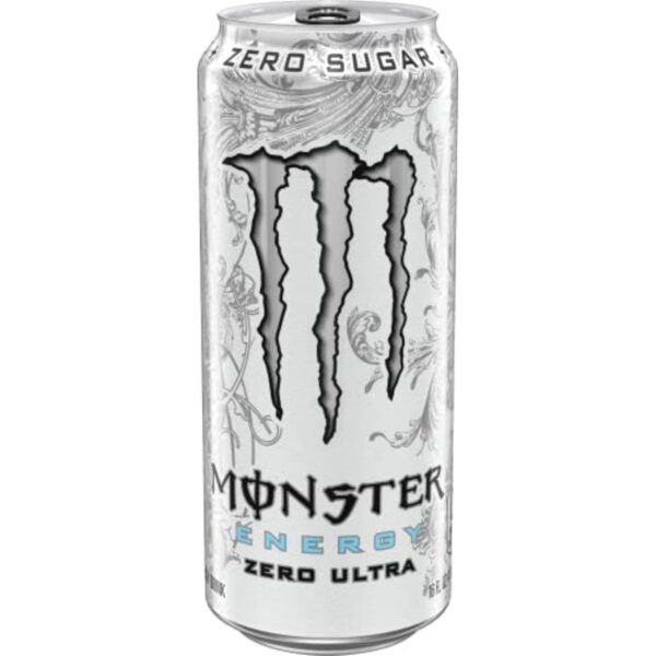 Monster Energy Zero Ultra, Sugar Free Energy Drink, 16 Ounce (Pack of 15) - Image 3