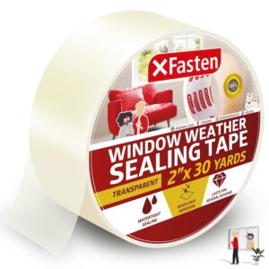 XFasten Transparent Window Weather Sealing Tape