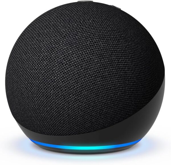 Amazon Echo Dot (newest model), Vibrant sounding Alexa speaker, Great for bedrooms, dining rooms and offices, Charcoal - Image 5