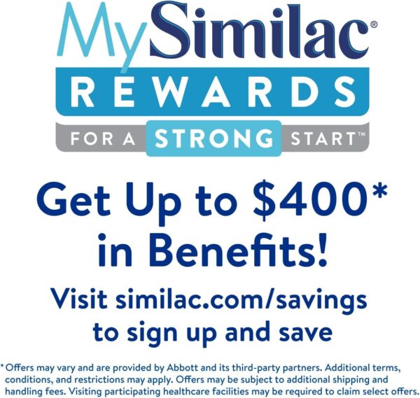 Similac 360 Total Care Infant Formula, Has 5 HMO Prebiotics, Our Closest Prebiotic Blend to Breast Milk, Non-GMO,‡ Baby Formula, Ready to Feed, 2-fl-oz Bottle, Pack of 12 - Image 2