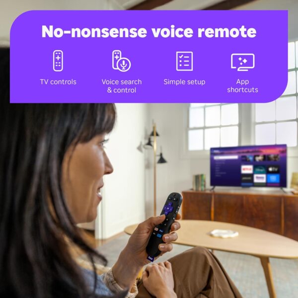 Roku Streaming Stick HD 2025 — HD Streaming Device for TV with Roku Voice Remote, Free & Live TV - Image 3