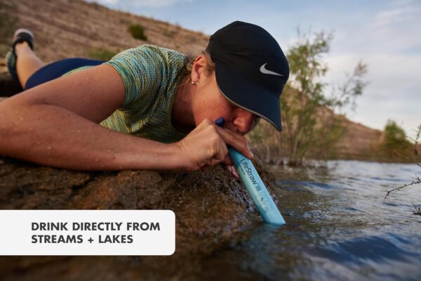 LifeStraw Personal Water Filter for Hiking, Camping, Travel, and Emergency Preparedness - Image 3