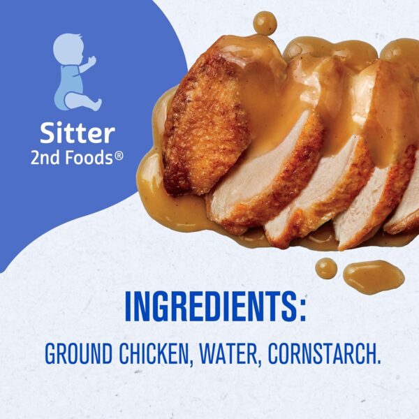 Gerber Stage 2, Chicken and Gravy Jar, Baby Food, Mealtime Poultry Puree, 10-Pack - Image 9