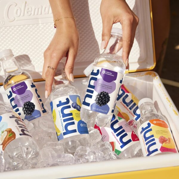 Hint Fruit-Infused Bottled Water, Best Sellers Variety Pack - Sugar Free Flavored Water with Zero Calories, Natural Fruit Essences, and No Artificial Sweeteners - 16 Fl Oz (Pack of 12) - Image 6